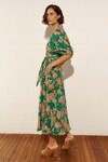 EBB DRESS (K'GARI PALM GREEN) 