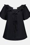 LITTLE DARLING BLOUSE (BLACK)