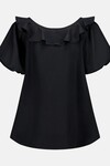 LITTLE DARLING BLOUSE (BLACK)