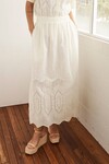 FOND SKIRT (CREAM BRODERIE) 