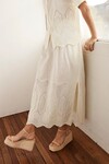 FOND SKIRT (CREAM BRODERIE) 