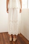 FOND SKIRT (CREAM BRODERIE) 