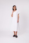 SICILY LINEN DRESS (WHITE)