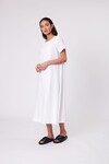 SICILY LINEN DRESS (WHITE)