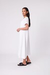 SICILY LINEN DRESS (WHITE)