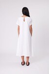 SICILY LINEN DRESS (WHITE)