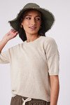 LINEN BUCKET HAT (OLIVE)