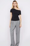 LARSEN DRAPE TOP (BLACK) | PRE ORDER