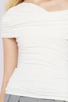 LARSEN DRAPE TOP (IVORY) | PRE ORDER