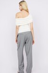 LARSEN DRAPE TOP (IVORY) | PRE ORDER