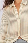 ANISE SHIRT (BUTTER/PLUM STRIPE) 