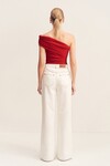 BEAU ONE SHOULDER TOP (CHILLI)