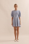 MINI COCO DRESS (BLUE STRIPE)