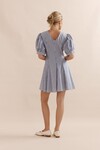 MINI COCO DRESS (BLUE STRIPE)