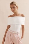 TANGO TOP (WHITE RIB)