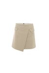 ON MY WAY MINI SKIRT (BEIGE)