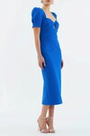 ANTONELLA MIDI DRESS (MARINE BLUE) | PRE ORDER