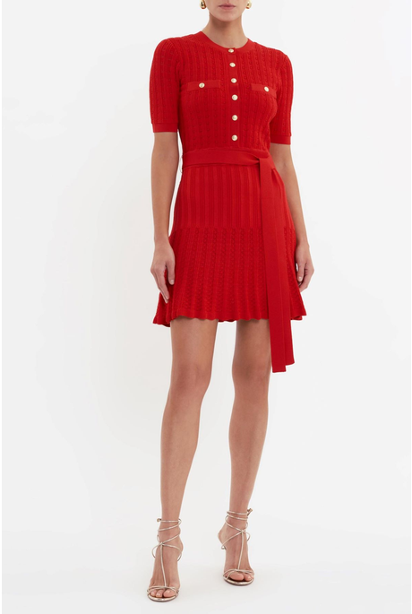 LUCY KNIT MINI (RED) 