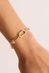 WITH LOVE ANNEX LINK BRACELET (18K GOLD VERMEIL)