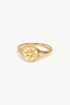 LIVE IN LOVE RING (18K GOLD VERMEIL)