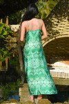 SLIP ON BY DRESS (GREEN PAISLEY)