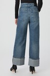 SASHA ANKLE WIDE CUFF JEANS (BLUE NOTE DISTRESSED)