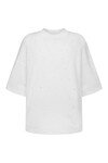 BEADED GIBSON TEE (WHITE)