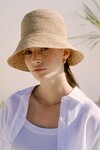 CAPRI BUCKET HAT (NATURAL) 