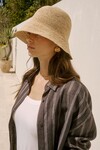 CAPRI BUCKET HAT (NATURAL) 