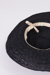 AMALFI WIDE BRIM HAT (BLACK) 