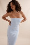 OSCAR DRESS (SKY BLUE PONTE)