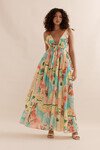 MAXI TIE DRESS (CAPRI LAWN)