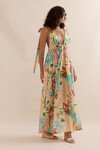 MAXI TIE DRESS (CAPRI LAWN)