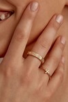 LIVE IN LIGHT RING (18K GOLD VERMEIL)