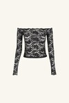 WALLIS LACE TOP (BLACK)