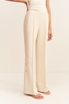 IRENA SIDE SPLIT BUTTON PANT (RICE) 