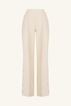 IRENA SIDE SPLIT BUTTON PANT (RICE) 