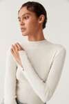 CAROLINE RIB KNIT TOP (IVORY)