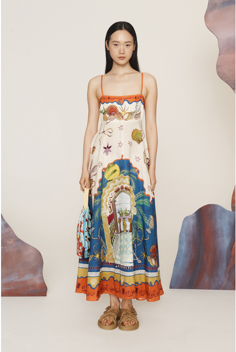 SURREALIST SUMMER SUNDRESS (MULTI) | PRE ORDER