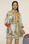 SURREALIST SUMMER MINI SHIRTDRESS (MULIT) | PRE ORDER