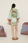 SURREALIST SUMMER MINI SHIRTDRESS (MULIT) | PRE ORDER