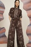 SAMMY SILK PANT (CHOCOLATE) | PRE ORDER