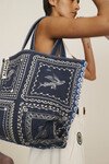 OCEANE SHOPPER TOTE (BLUE) | PRE ORDER