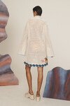 SPLASH MINI DRESS (CREAM) | PRE ORDER