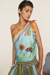 SURREALIST SUMMER SILK SCARF (MULTI) | PRE ORDER