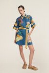 DORIAN LINEN MINI DRESS (NAVY) | PRE ORDER