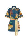 DORIAN LINEN MINI DRESS (NAVY) | PRE ORDER