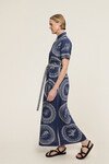 OCEANE LINEN SHIRTDRESS (NAVY) | PRE ORDER