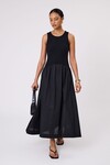 MEDIA MAXI DRESS (BLACK) | PRE ORDER