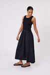 MEDIA MAXI DRESS (BLACK) | PRE ORDER